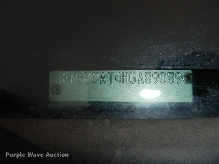 image for item DJ2841 2017 Ford Explorer Police Interceptor  SUV