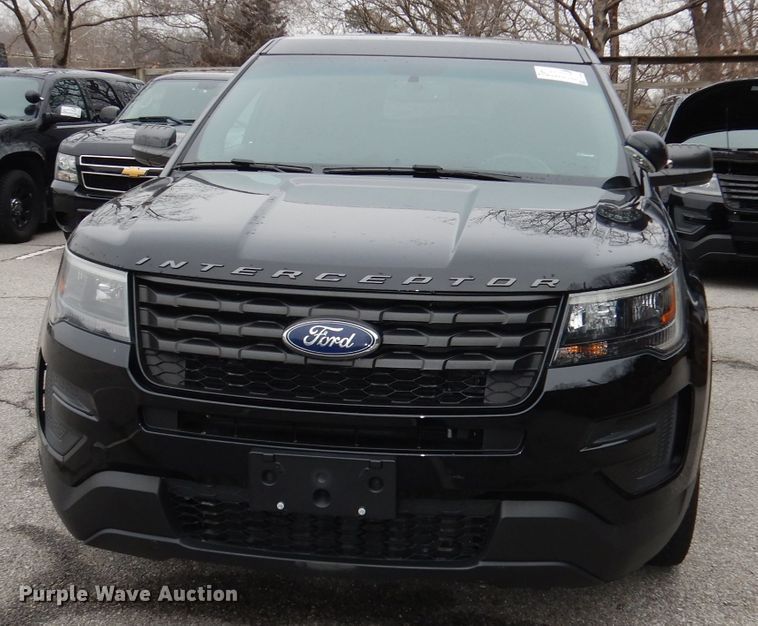image for item DJ2842 2017 Ford Explorer Police Interceptor  SUV