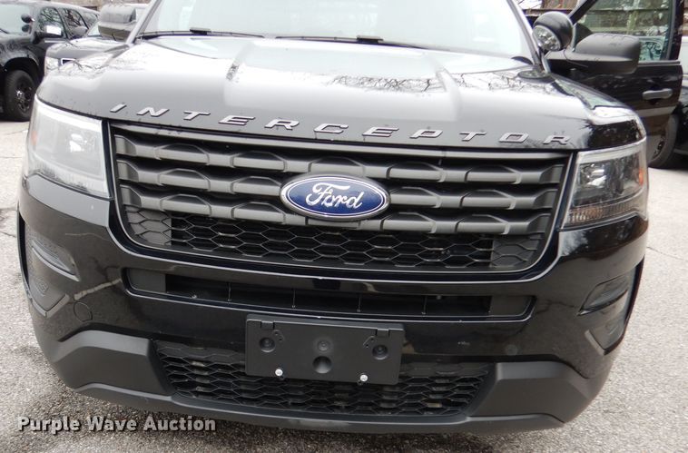 image for item DJ2842 2017 Ford Explorer Police Interceptor  SUV