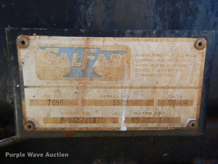 image for item DJ8621 1996 Mack MR  roll-off container truck