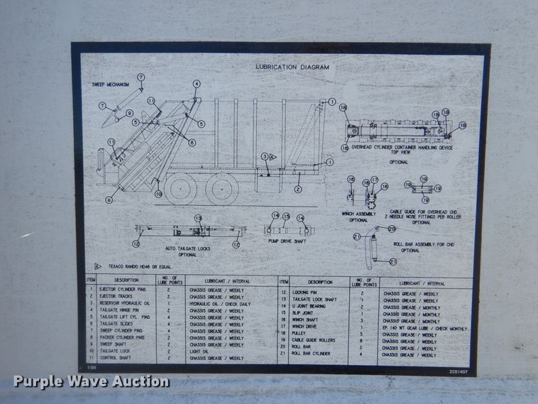 image for item DJ8623 2012 Freightliner Business Class M2  refuse truck
