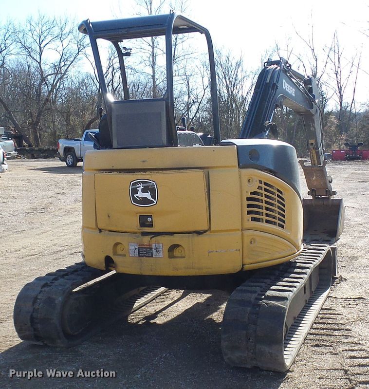 image for item DL0748 2005 John Deere 50D  mini excavator