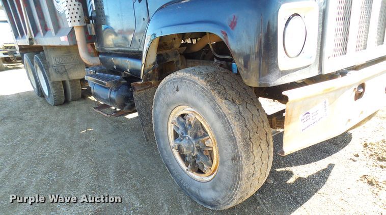 image for item DL0760 1992 International 2554  dump truck