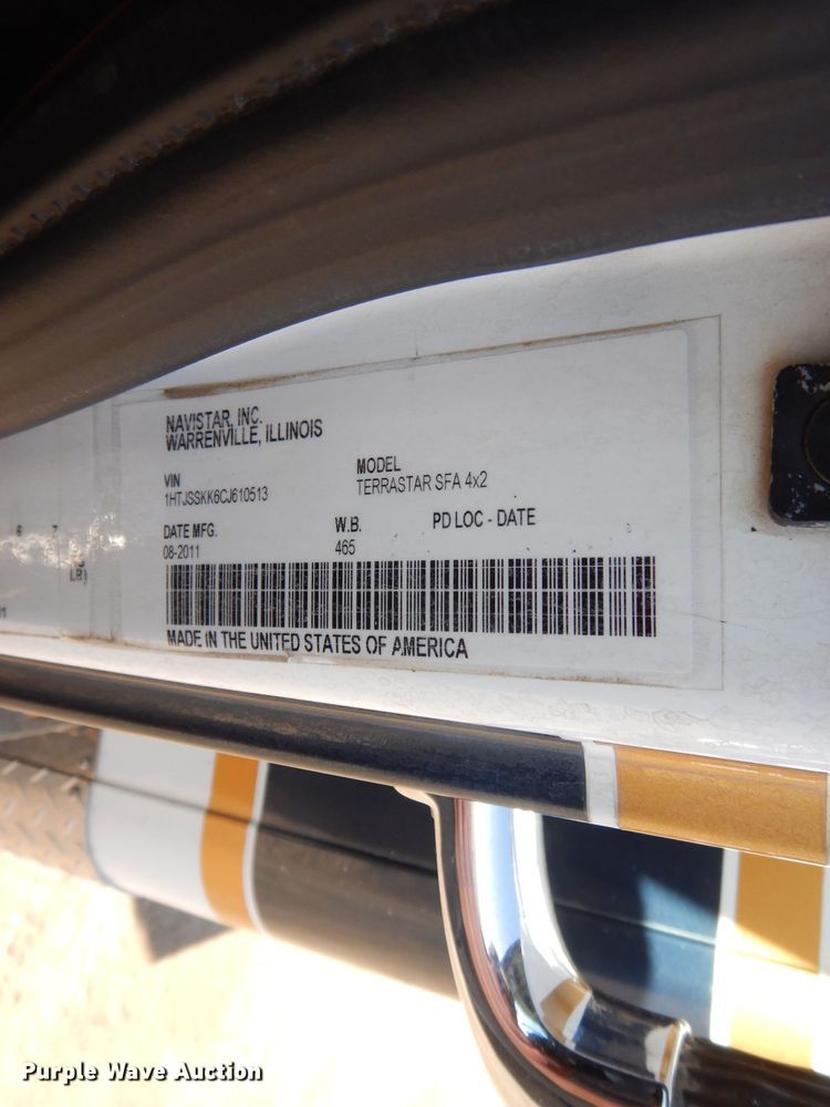 image for item DL2088 2012 International TerraStar  ambulance