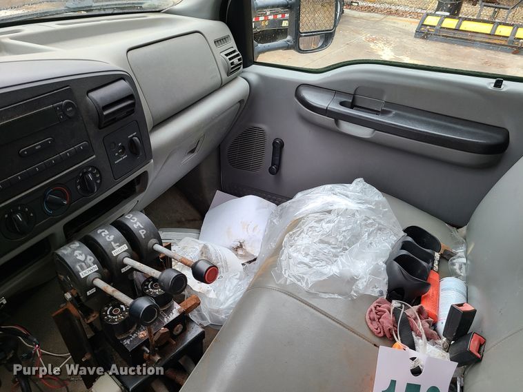 image for item FW9662 2005 Ford F450 Super Duty  dump truck