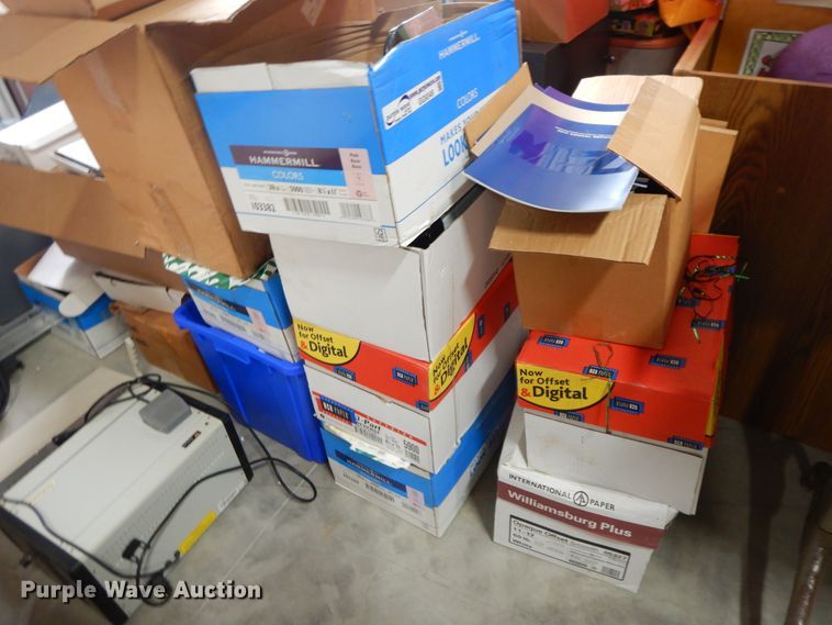 Print shop equipment in Miami, OK Item GG9349 sold Purple Wave