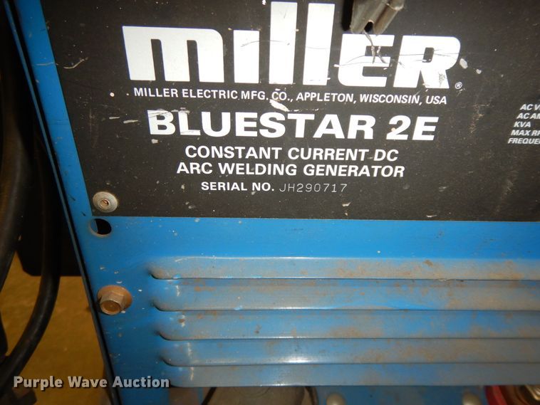 image for item GG9389 Miller Bluestar 2E welder