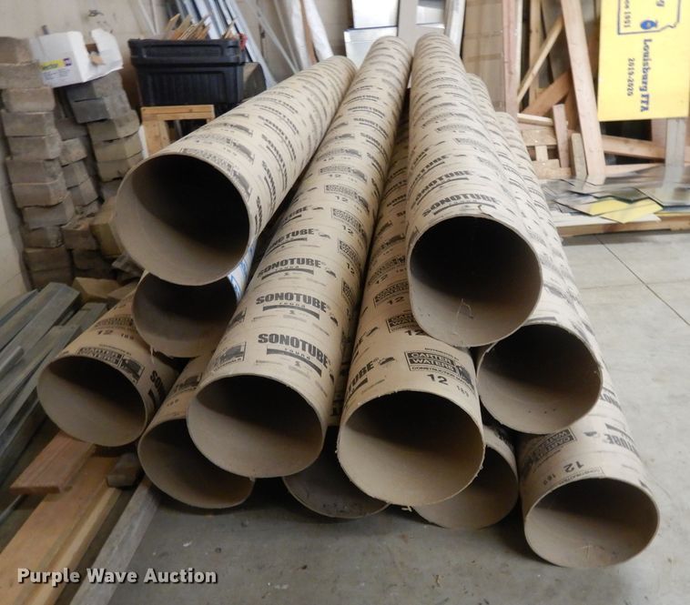 image for item GH9096 (10) Sonotube concrete forms