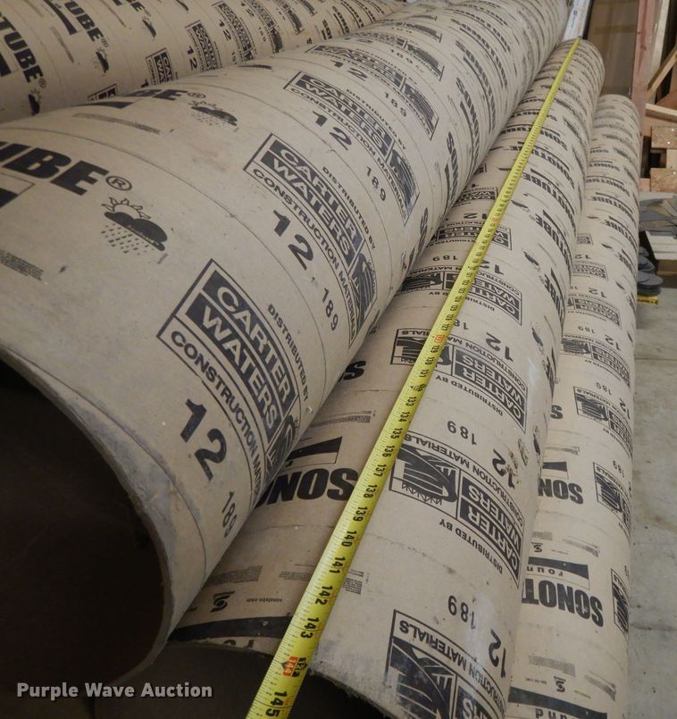 image for item GH9096 (10) Sonotube concrete forms