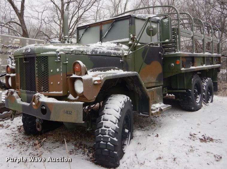 image for item GT9564 2002 Am General M35A3  flatbed truck