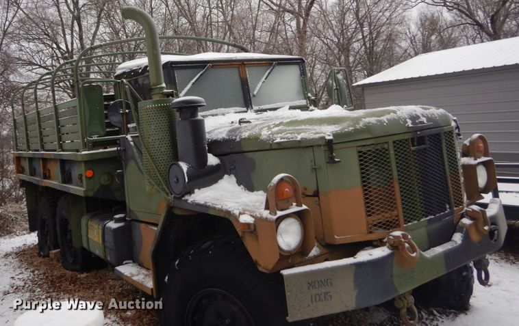 image for item GT9564 2002 Am General M35A3  flatbed truck