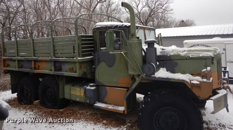 image for item GT9564 2002 Am General M35A3  flatbed truck