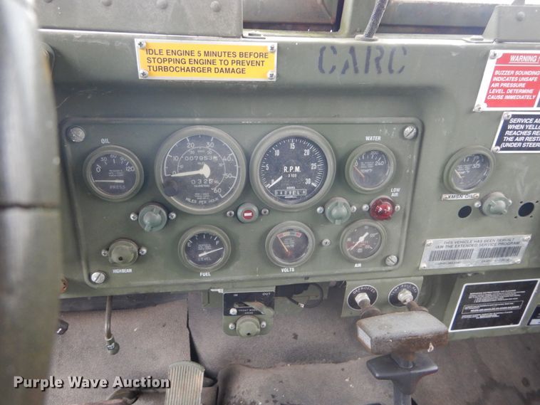 image for item GT9564 2002 Am General M35A3  flatbed truck