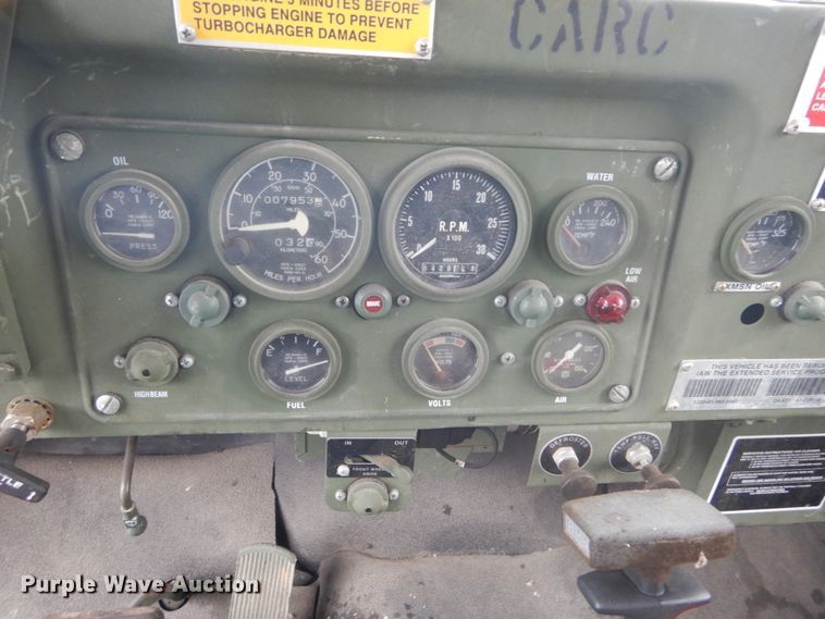 image for item GT9564 2002 Am General M35A3  flatbed truck