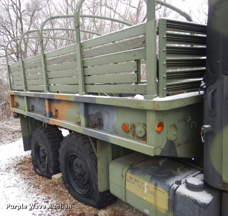 image for item GT9564 2002 Am General M35A3  flatbed truck