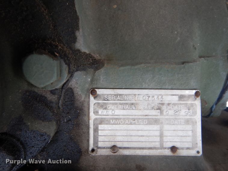 image for item GT9564 2002 Am General M35A3  flatbed truck