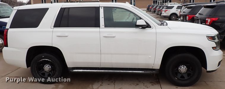 image for item HC9884 2015 Chevrolet Tahoe Police  SUV