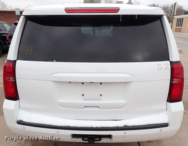 image for item HC9884 2015 Chevrolet Tahoe Police  SUV