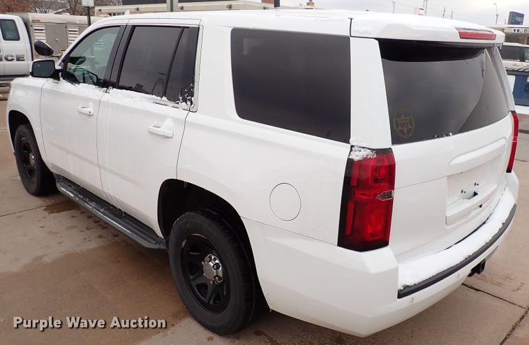 image for item HC9884 2015 Chevrolet Tahoe Police  SUV