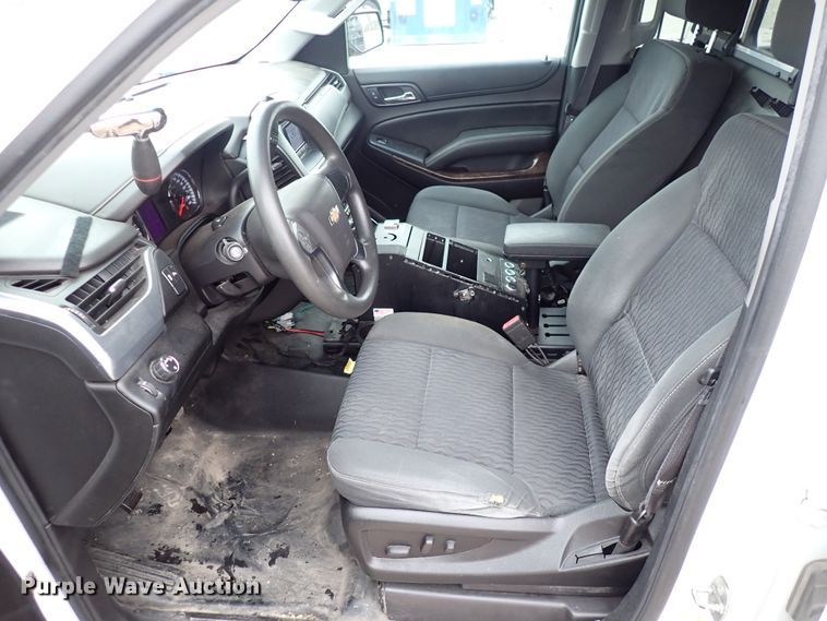 image for item HC9884 2015 Chevrolet Tahoe Police  SUV