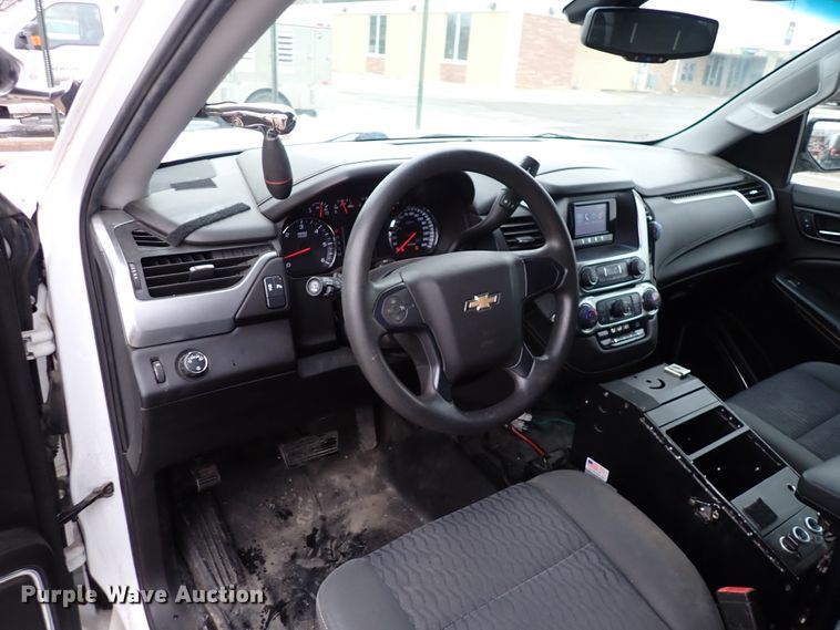 image for item HC9884 2015 Chevrolet Tahoe Police  SUV