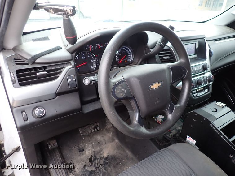 image for item HC9884 2015 Chevrolet Tahoe Police  SUV