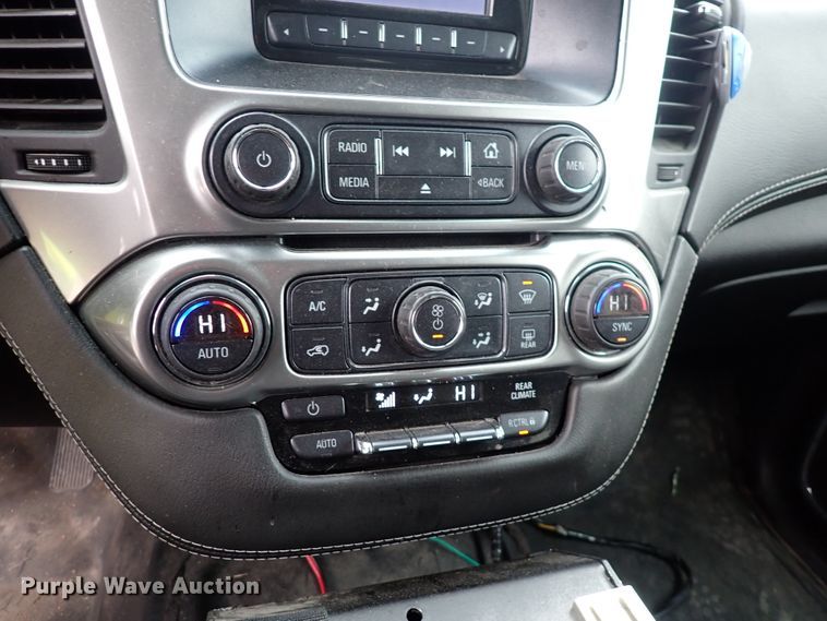 image for item HC9884 2015 Chevrolet Tahoe Police  SUV