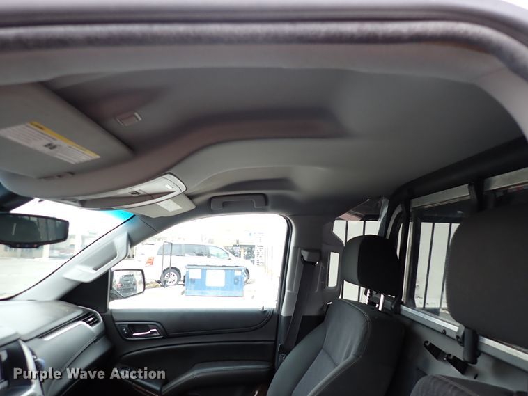 image for item HC9884 2015 Chevrolet Tahoe Police  SUV