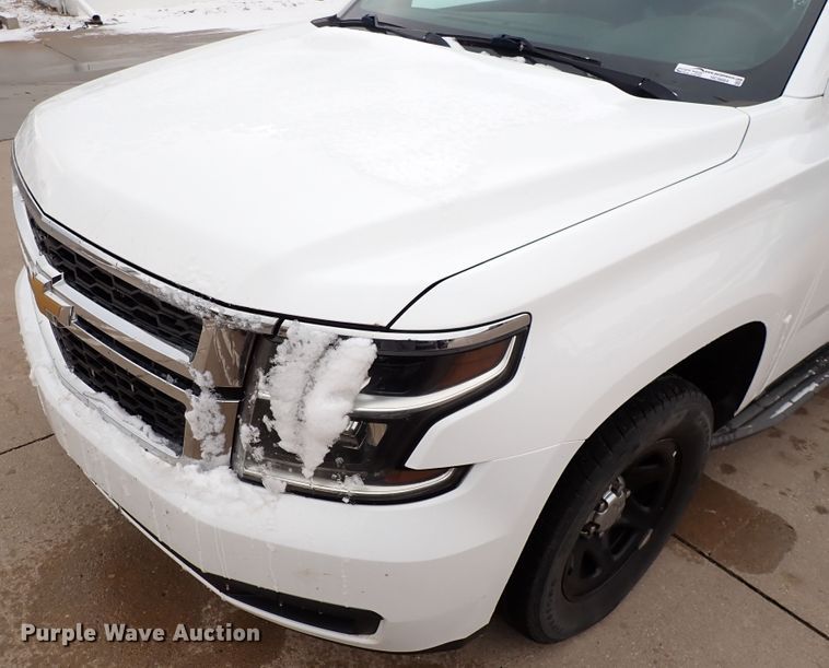 image for item HC9884 2015 Chevrolet Tahoe Police  SUV