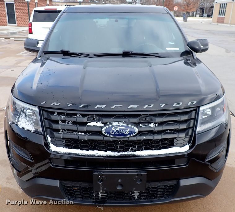 image for item HC9885 2017 Ford Explorer Police Interceptor  SUV