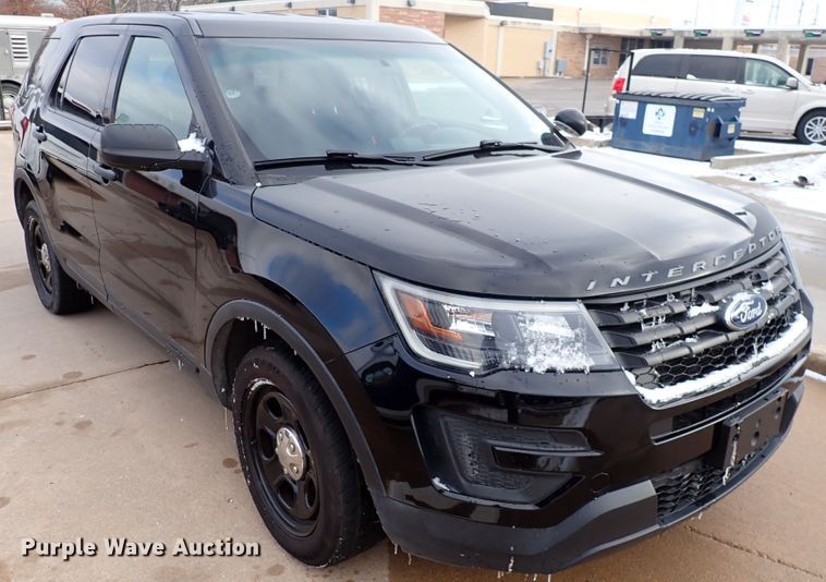 image for item HC9885 2017 Ford Explorer Police Interceptor  SUV