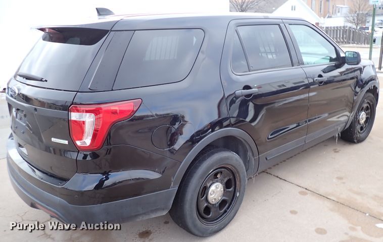 image for item HC9885 2017 Ford Explorer Police Interceptor  SUV