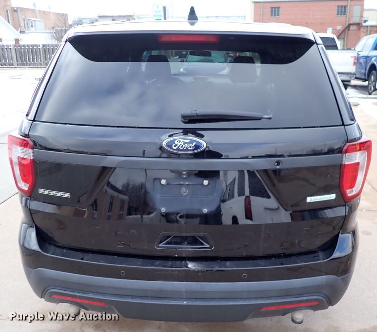 image for item HC9885 2017 Ford Explorer Police Interceptor  SUV