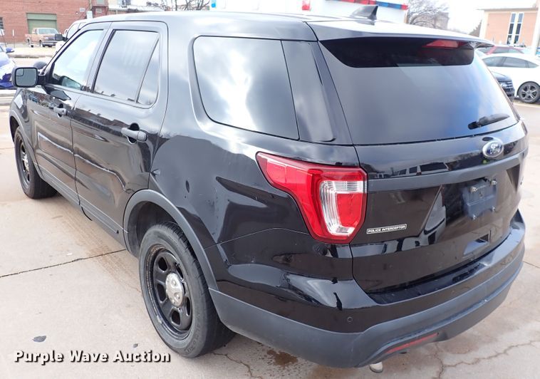image for item HC9885 2017 Ford Explorer Police Interceptor  SUV
