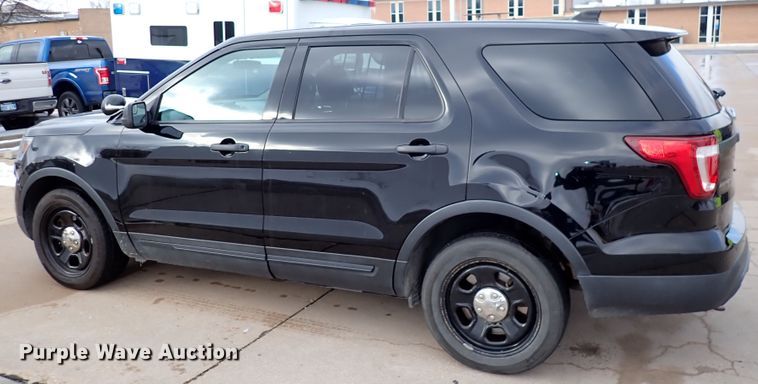 image for item HC9885 2017 Ford Explorer Police Interceptor  SUV