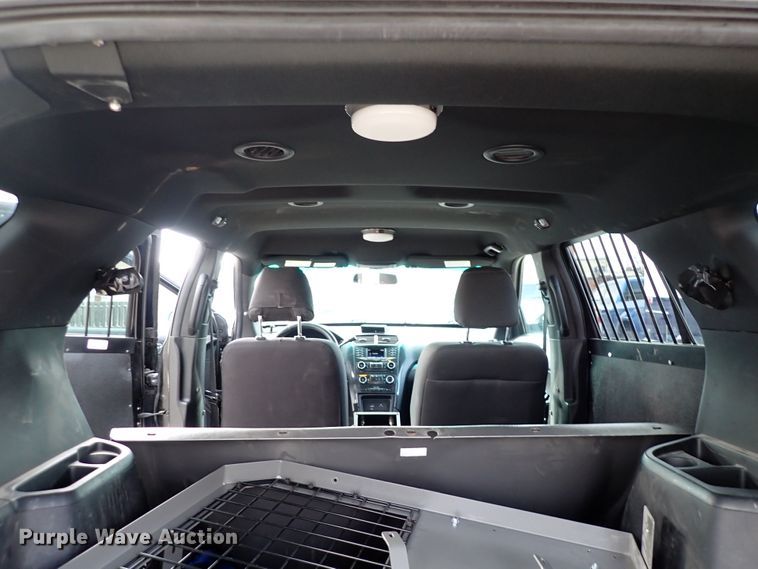image for item HC9885 2017 Ford Explorer Police Interceptor  SUV