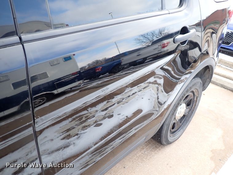 image for item HC9885 2017 Ford Explorer Police Interceptor  SUV