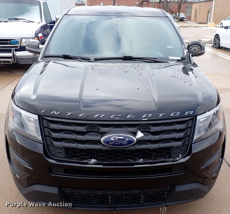 image for item HC9889 2018 Ford Explorer Police Interceptor  SUV