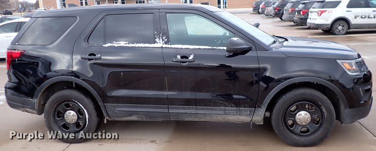 image for item HC9889 2018 Ford Explorer Police Interceptor  SUV