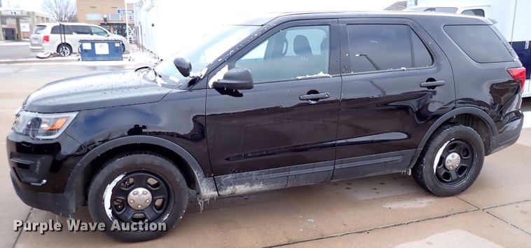 image for item HC9889 2018 Ford Explorer Police Interceptor  SUV