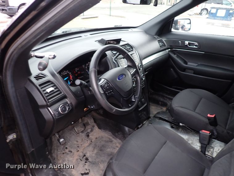 image for item HC9889 2018 Ford Explorer Police Interceptor  SUV