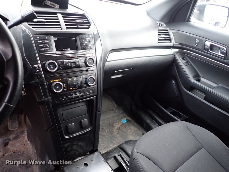 image for item HC9889 2018 Ford Explorer Police Interceptor  SUV