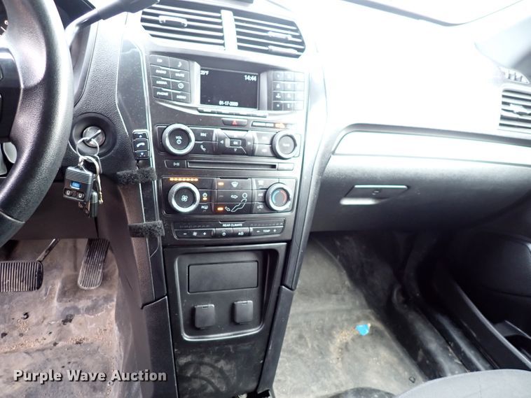 image for item HC9889 2018 Ford Explorer Police Interceptor  SUV