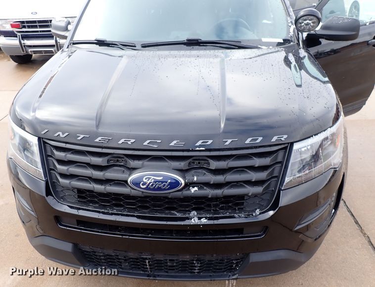 image for item HC9889 2018 Ford Explorer Police Interceptor  SUV