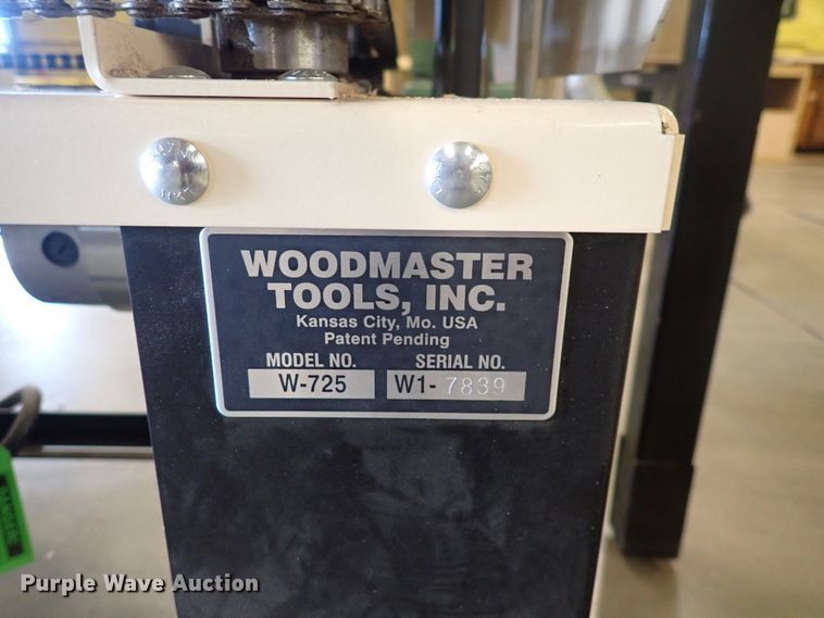 image for item HC9919 Woodsmaster W-725 planer