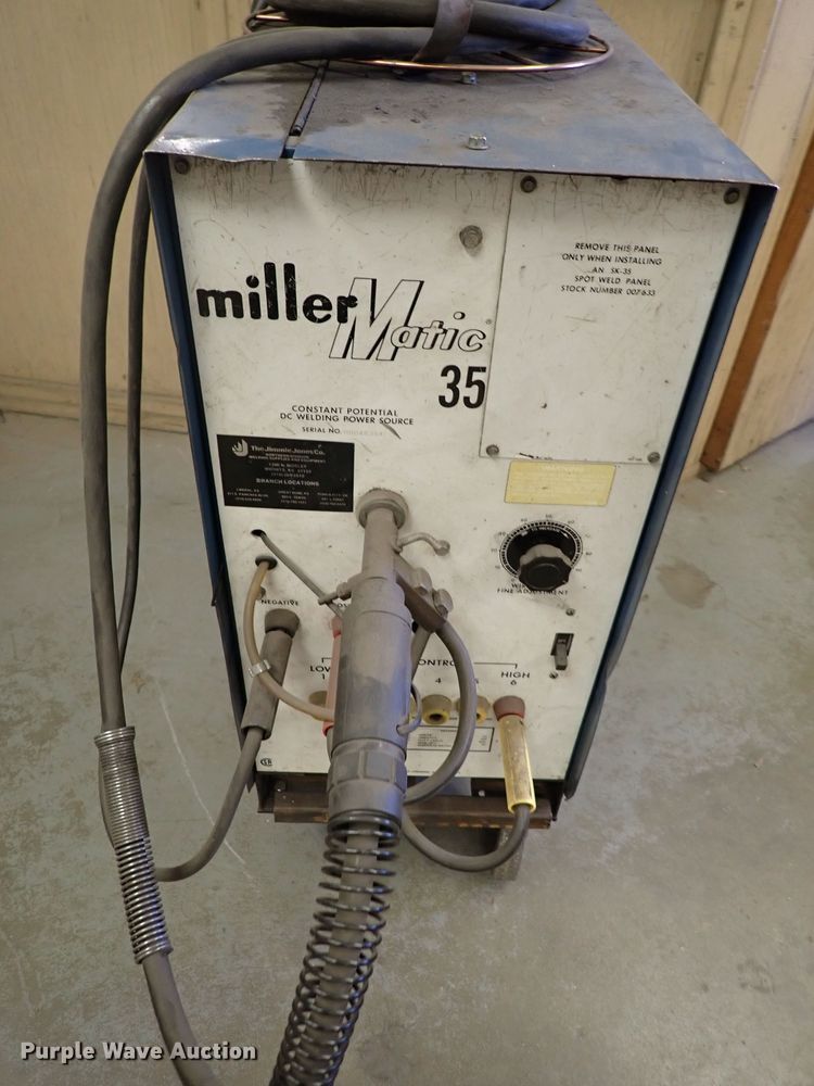 image for item HC9927 Miller Miller Matic 35 welder