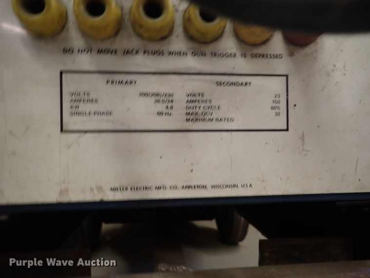 image for item HC9927 Miller Miller Matic 35 welder