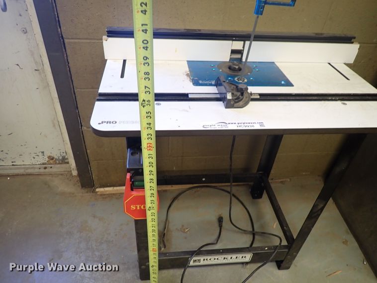 image for item HC9938 Rockler router table