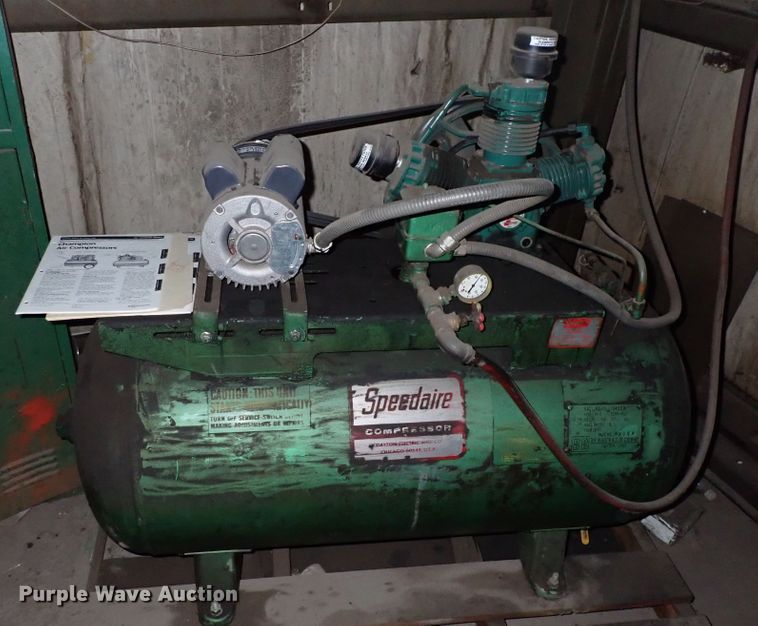 image for item HC9942 Speedaire 3Z209A  air compressor