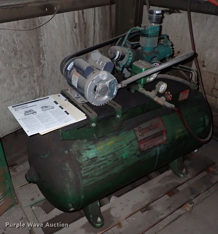 image for item HC9942 Speedaire 3Z209A  air compressor